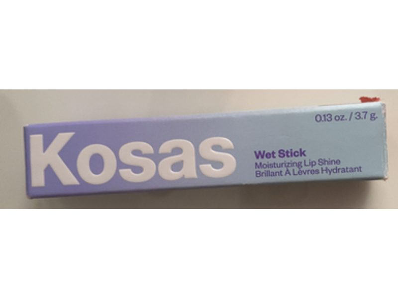 Kosas Moisturizing Lip Shine Wet Stick, Papaya Treat, 0.13 oz/3.7 g