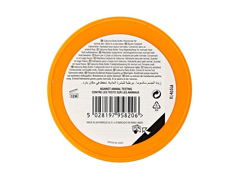 The Body Shop Satsuma Body Butter, 13.5 oz/400 mL
