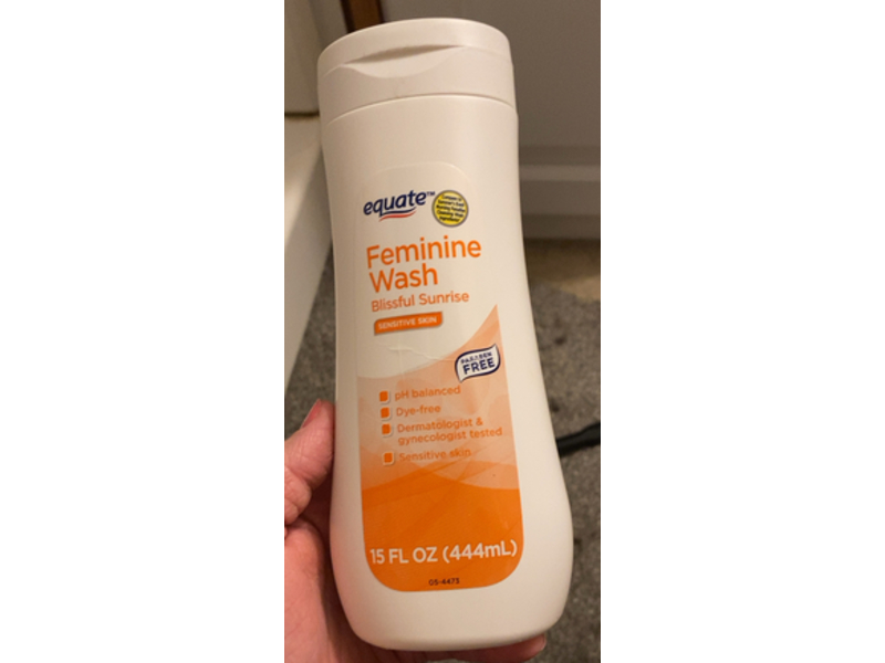 Equate Feminine Wash Blissful Sunrise, 15 fl oz/444 mL
