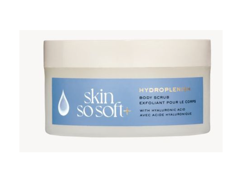 Avon Skin So Soft+ Hydroplenish Body Scrub, Hyaluronic Acid, 8.2 oz/233 g