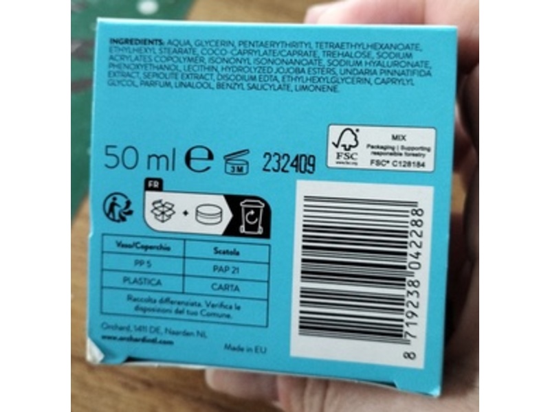 Eliza Jones Laboratories Ultra Hydrating Face Cream, Hyaluronic Acid, 50 mL