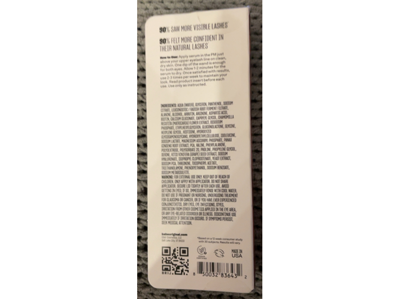 Babe Lash Essential Lash Serum, 0.14 fl oz/4 mL