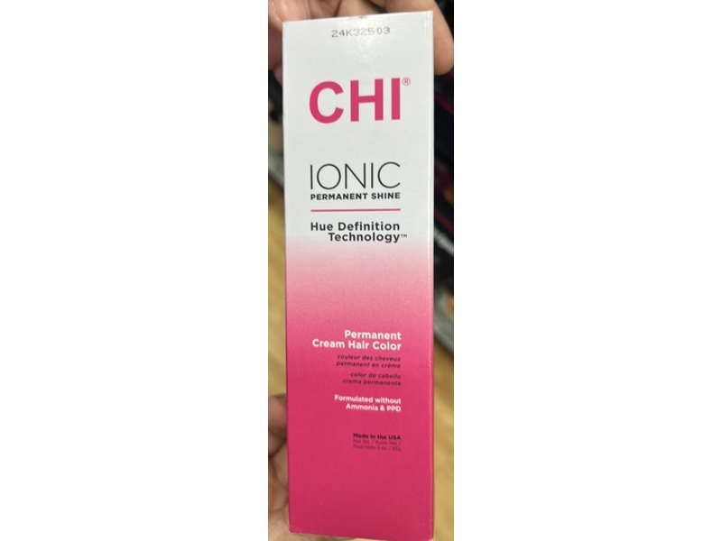 Chi Ionic Permanent Cream Hair Color, 9G, 3 oz/85 g
