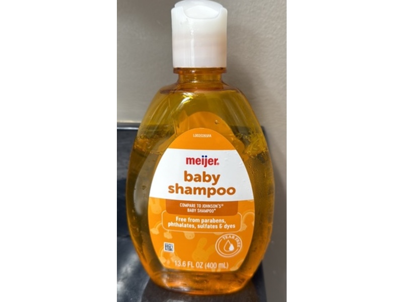 Meijer Baby Shampoo, 13.6 fl oz/400 mL