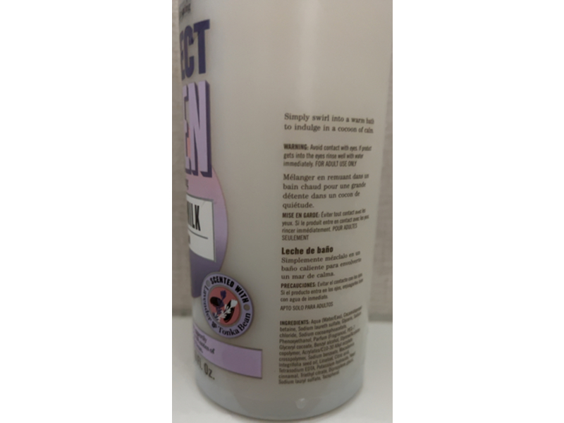 Soap & Glory Perfect Zen Calming Bath Milk, 16.9 fl oz/500 mL