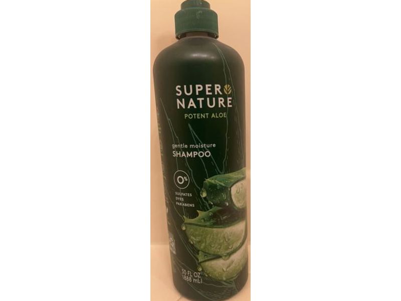 Super Nature Gentle Moisture Shampoo, Potent Aloe, 3. fl oz/888 mL