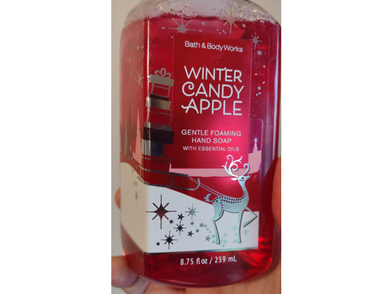 Bath & Body Works Gentle Foaming Hand Soap, Winter Candy Apple, 8.75 fl oz/259 mL