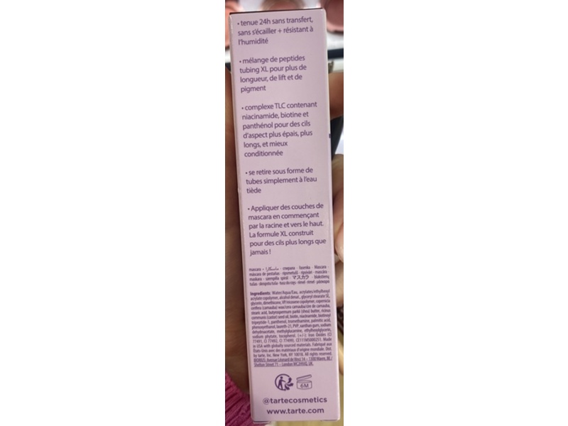 Tarte Tartelette XL Tubing Mascara, Brown, 0.27 fl oz/8 mL