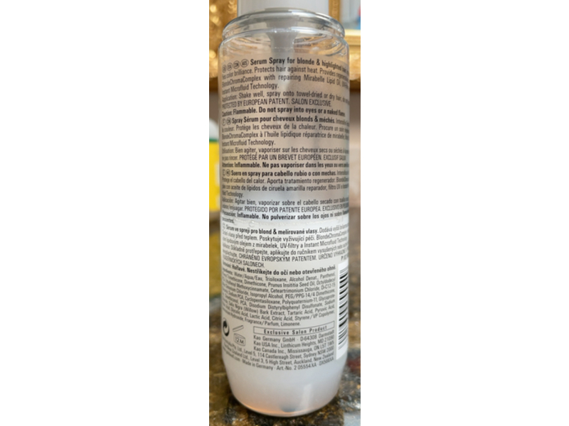 Goldwell Dualsenses Blondes & Highlights Serum Spray, 5 fl oz/150 mL