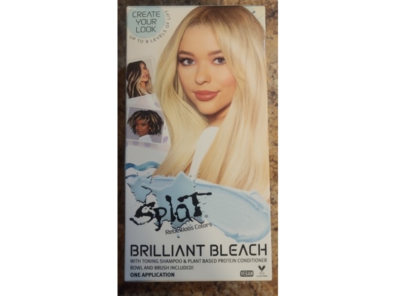 Splat Bleach Kit, Brilliant Bleach,1 Application