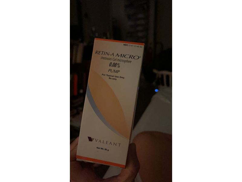 Retin-A (tretinoin) Micro Pump Gel Microsphere 0.08%, 50G Valeant Pharmaceuticals (RX)