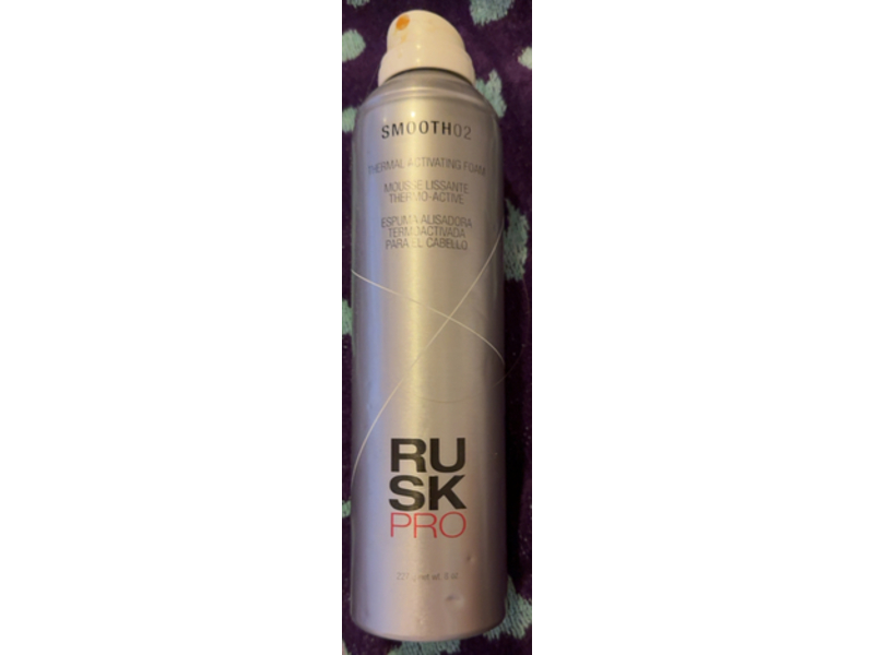Rusk Pro Smooth02 Thermal Activating Foam, 8 oz/227 g