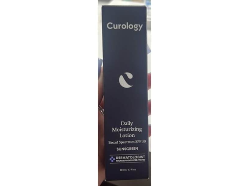 Curology Daily Moisturizing Sunscreen Lotion, SPF 30, 1.7 fl oz/50 mL