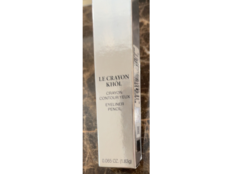 Lancome Le Crayon Khol Eyeliner Pencil, Black Ebony, 0.065 oz/1.83 g