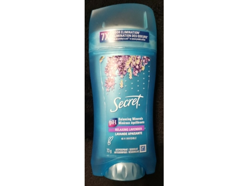 Secret Antiperspirants & Deodorants, Relaxing Lavender, 73 g, Pack Of 6