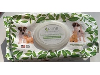 Pure And Natural Pet Grooming & Cleansing Wipes, Fragrance Free, 100 Count - thumbnail 2