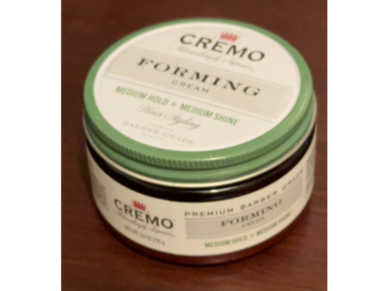 Cremo Forming Cream, Medium Hold & Medium Shine, 3.4 oz/96 g