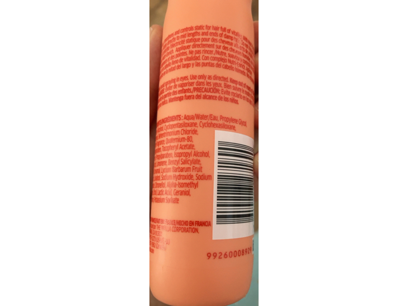 Wella Professionals Invigo Nutri-Enrich Moisturizing Hair Spray, 5.1 fl oz/150 mL