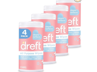 Dreft All Purpose Wipes, 70 Count, Pack Of 4 - thumbnail 1
