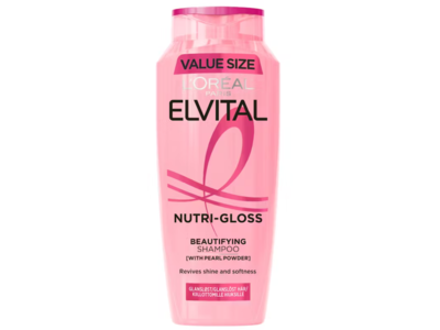 L'oreal Paris Elvital Nutri-Gloss Beautifying Shampoo, 500 mL