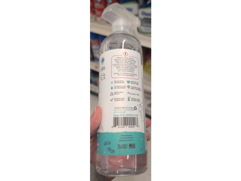 Momremedy Hydrogen Peroxide Cleaner & Stain Remover, Lemon Scent, 24 fl oz