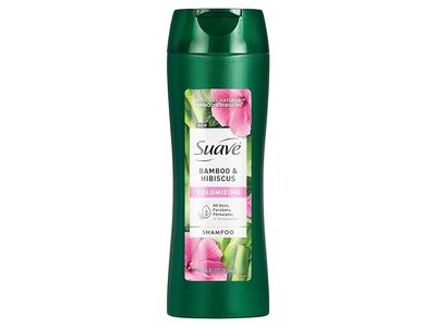 Suave Volumizing Shampoo, Bamboo & Hibiscus, 12.6 fl oz/373 mL