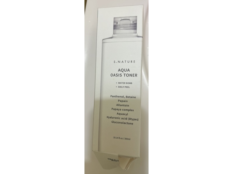 S. Nature Aqua Oasis Toner, 10.14 fl oz/300 mL