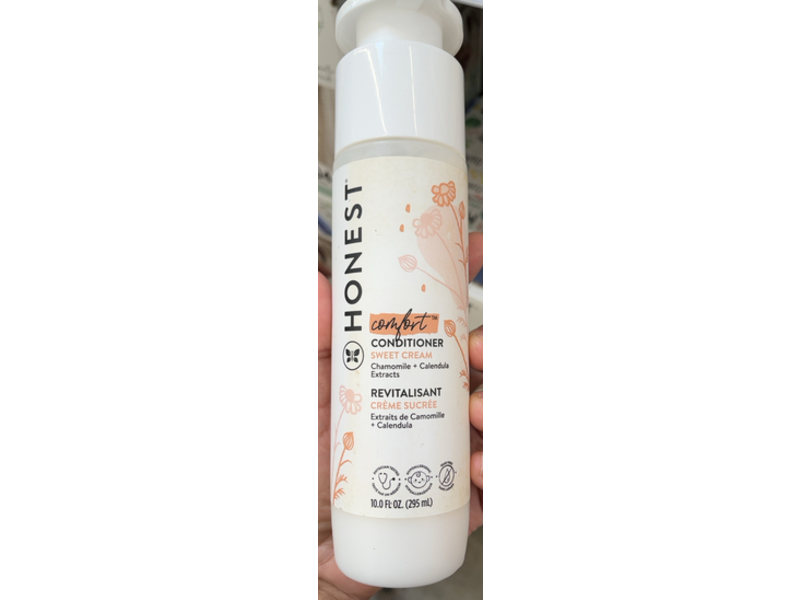 Honest Comfort Conditioner Sweet Cream, Chamomile + Calendula Extracts, 10 fl oz/295 mL