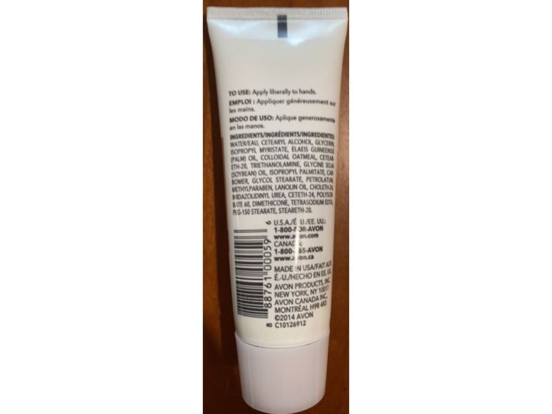 Avon Moisture Therapy Hand Cream, Calming Relief, Oatmeal / Avoine, 1.5 oz/45 mL