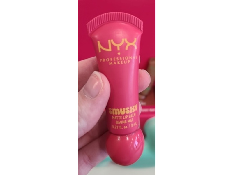 Nyx Professional Makeup Smushy Matte Lip Balm, Sweet Smack, 0.27 fl oz/8 mL