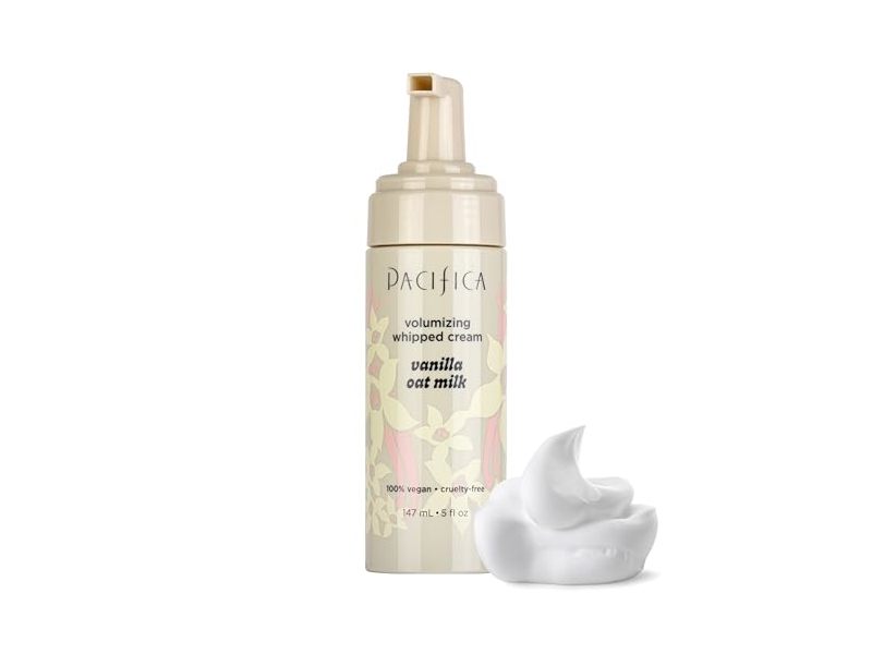 Pacific Volumizing Whipped Cream, Vanilla Oat Milk, 5 fl oz/147 mL
