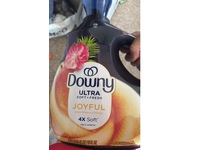 Downy Ultra Soft + Fresh Joyful Fabric Softener, Island Hibiscus & Mango, 138 Loads, 93 fl oz/2.76 L - thumbnail 2
