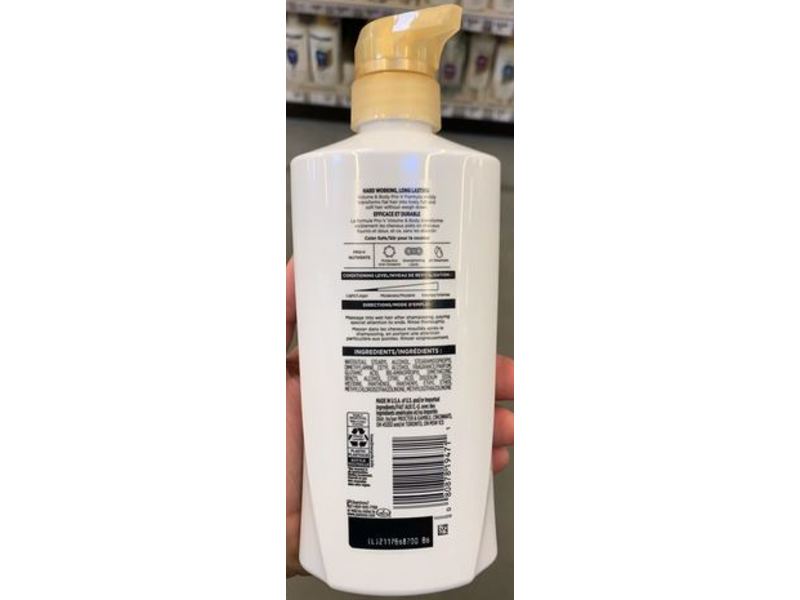 Pantene Pro-V Volume & Body Conditioner, 16 fl oz/476 mL