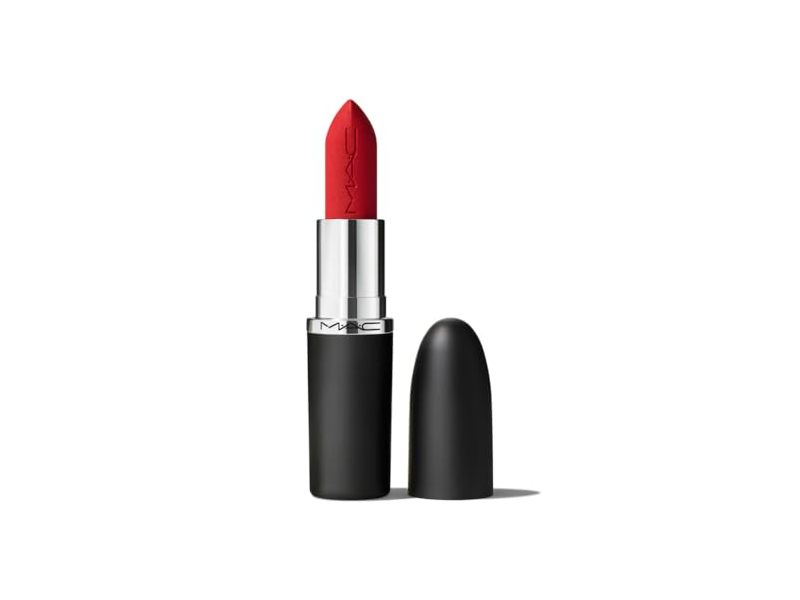 MAC Macximal Silky Matte Lipstick, Red Rock, 0.1 oz/3.5 g