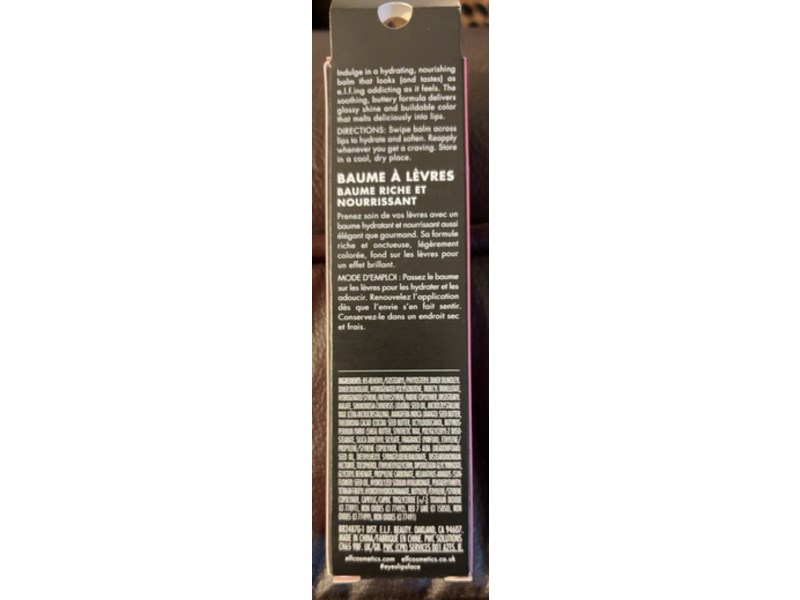 e.l.f. Glow Reviver Melting Lip Balm, Strawberry Shortcake, 0.52 oz/15 g