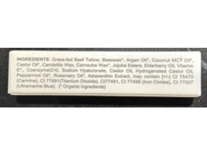 Simple Sophistication Anti-Aging Hydrating Tallow Lip Balm, Cool Rose, 0.14 oz/4 g