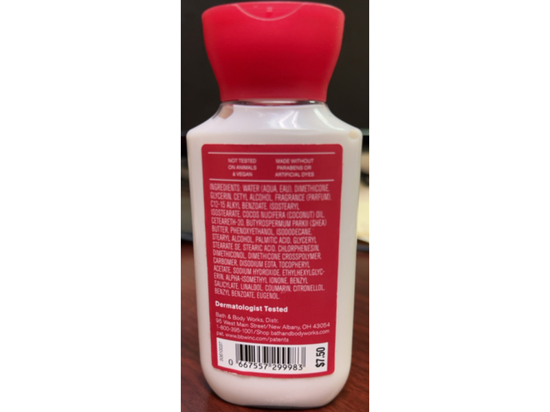 Bath & Body Works Japanese Cherry Blossom, Daily Nourishing Body Lotion, 3 fl oz/88 mL