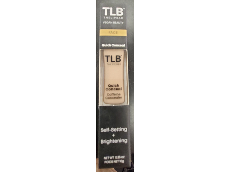 The Lip Bar Face Self Setting + Brightening Quick Concealer, Ivory 1.0, 0.35 oz/10 g
