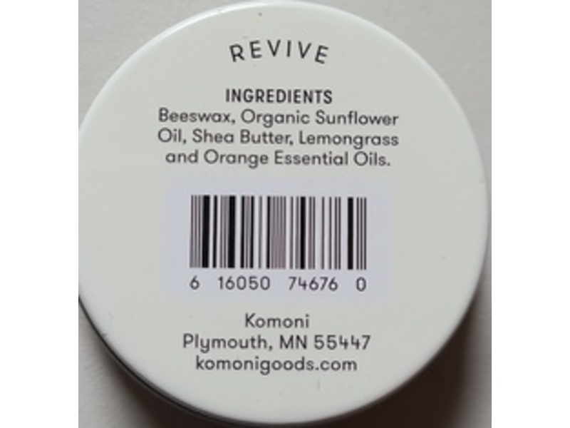 Komoni Everything Salve, Revive, 5 fl oz/14 g