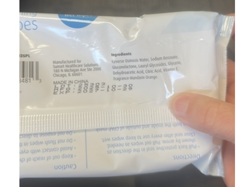 The CPAP Box CPAP Mask Cleaning Wipes, 64 Count