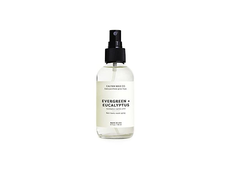 Calyan Wax Co. Room Spray, Evergreen & Eucalyptus, 4 fl oz/115 mL
