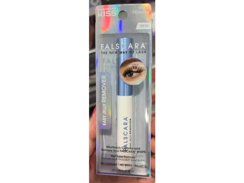 Kiss Falscara Easy Jelly Remover, 0.18 oz/5.2 g
