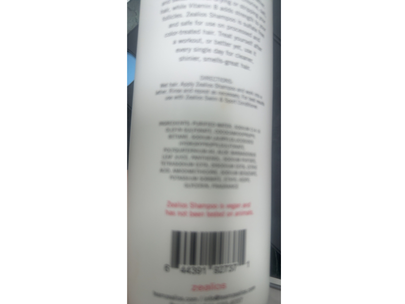 Zealios Swim & Sport Shampoo, 32 fl oz/946 mL