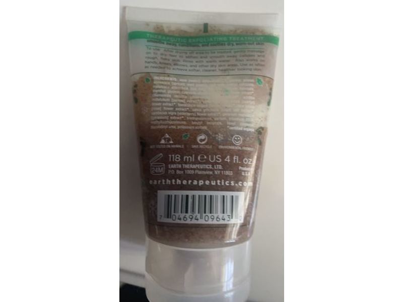 Earth Therapeutics Refreshing Foot Scrub, 4 fl oz/118 mL