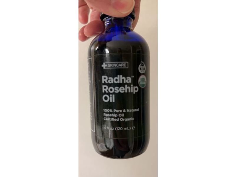 Radha Beauty Rosehip Oil, 4 fl oz /120 mL