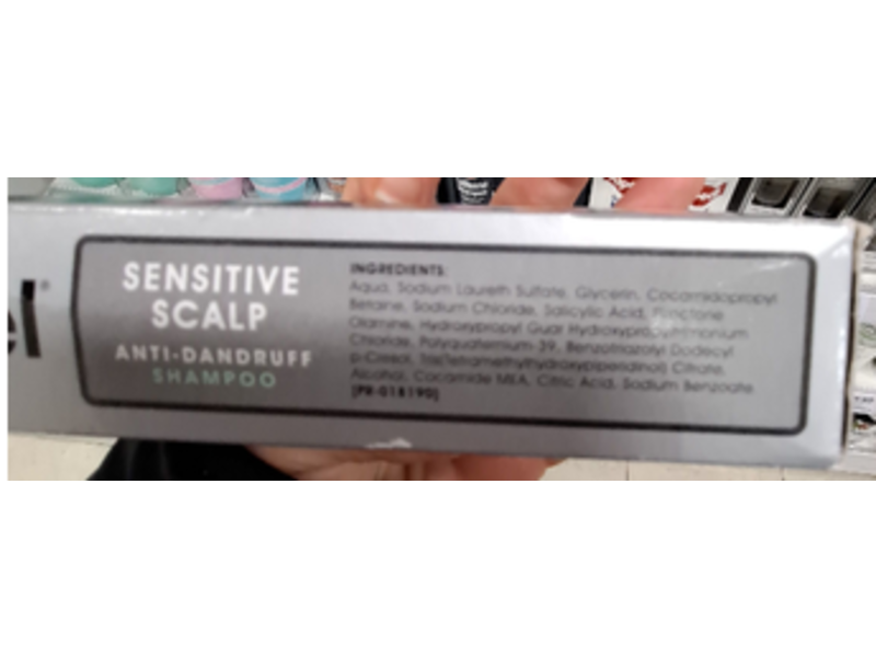 Neutrogena T/Ger Sensitive Scalp Anti Dandruff Shampoo, Fragrance Free, 150 mL