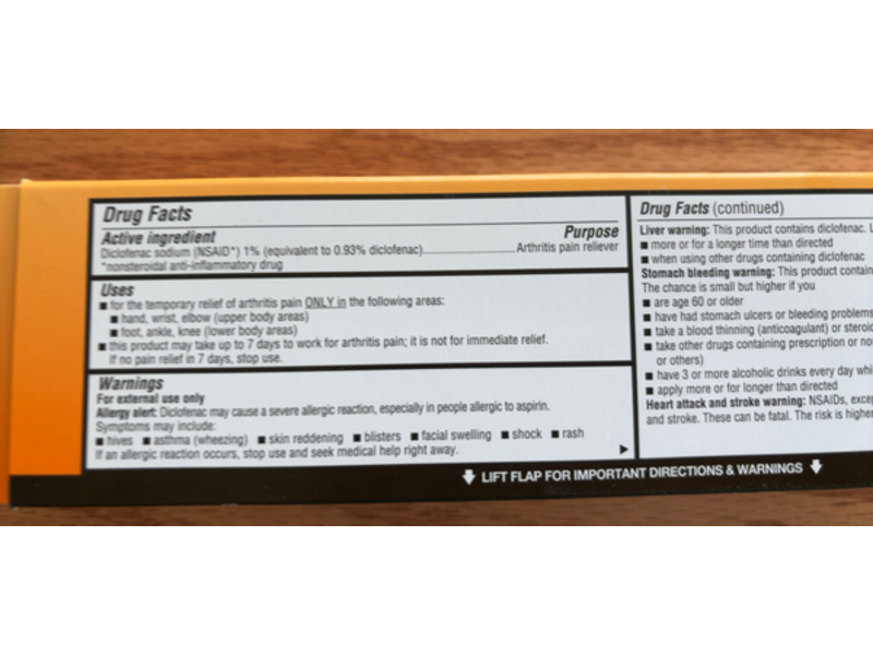 Walgreens Arthritis Pain Relieving Gel, 5.29 oz/150 g