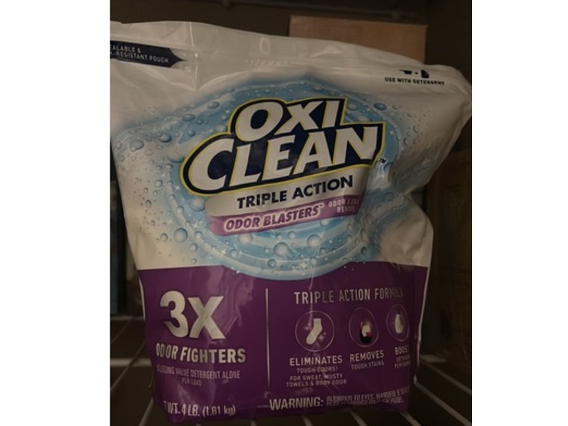 OxiClean Triple Action Odor & Stain Remover, Odor Blasters, 1.81 kg