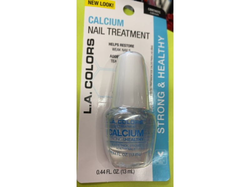 L.A. Colors Calcium Nail Treatment, 0.44 fl oz/13 mL