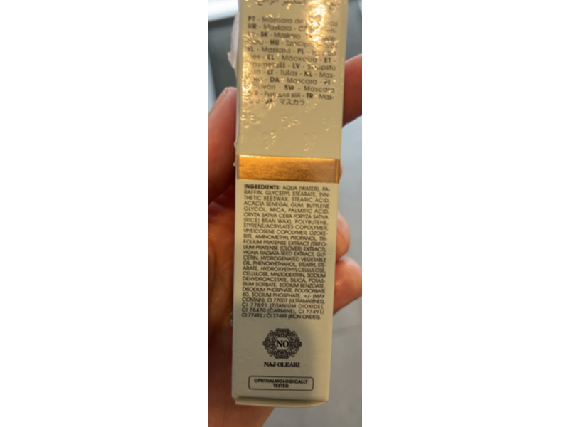 Naj-Oleari Click On Me Extra Volume Mascara, Deep Blue 03, 0.41 fl oz/12 mL